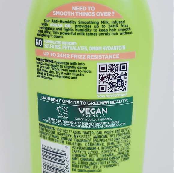 ⭐4/$15 Garnier Fructis Sleek & Shine Anti-Humidity Smoothing Milk - Picture 3 of 8